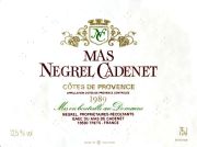 Provence-Mas Negrel Cadenet 1989